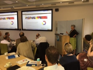 Diane Butler, demonstrates the toolkit 