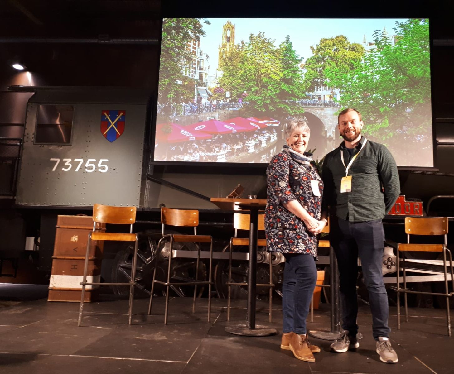 Diane Butler and Andrew Potter presenting at ISSOTL 23