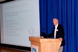 Steve Swithenby speaking at an eSTEeM event