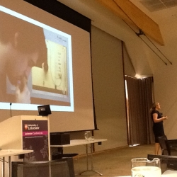 Helen Vaughan, Lecturer in Physics at the Central Teaching Laboratory at The University of Liverpool, delivers the opening keynote presentation.