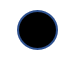 A black circle