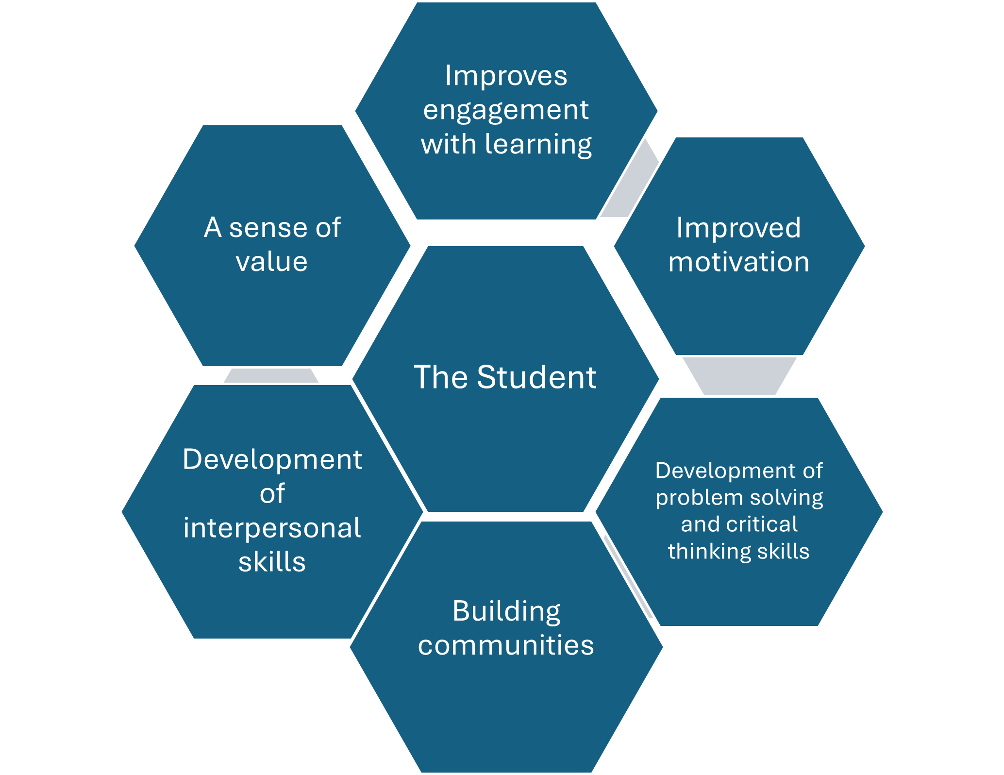 Incorporating the student voice provides many benefits for students, including building communities, a sense of value, development of problem solving and critical thinking skills and improved motivation.