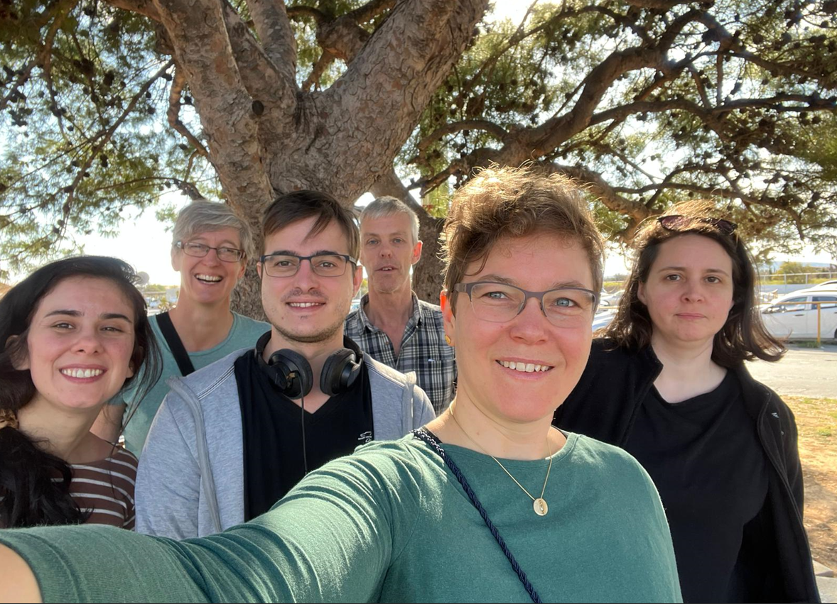 researchers in Crete attending the conference