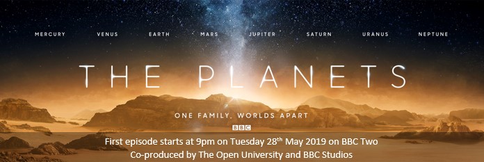 Spectacular new five-part series: The Planets on BBC2 | School of ...