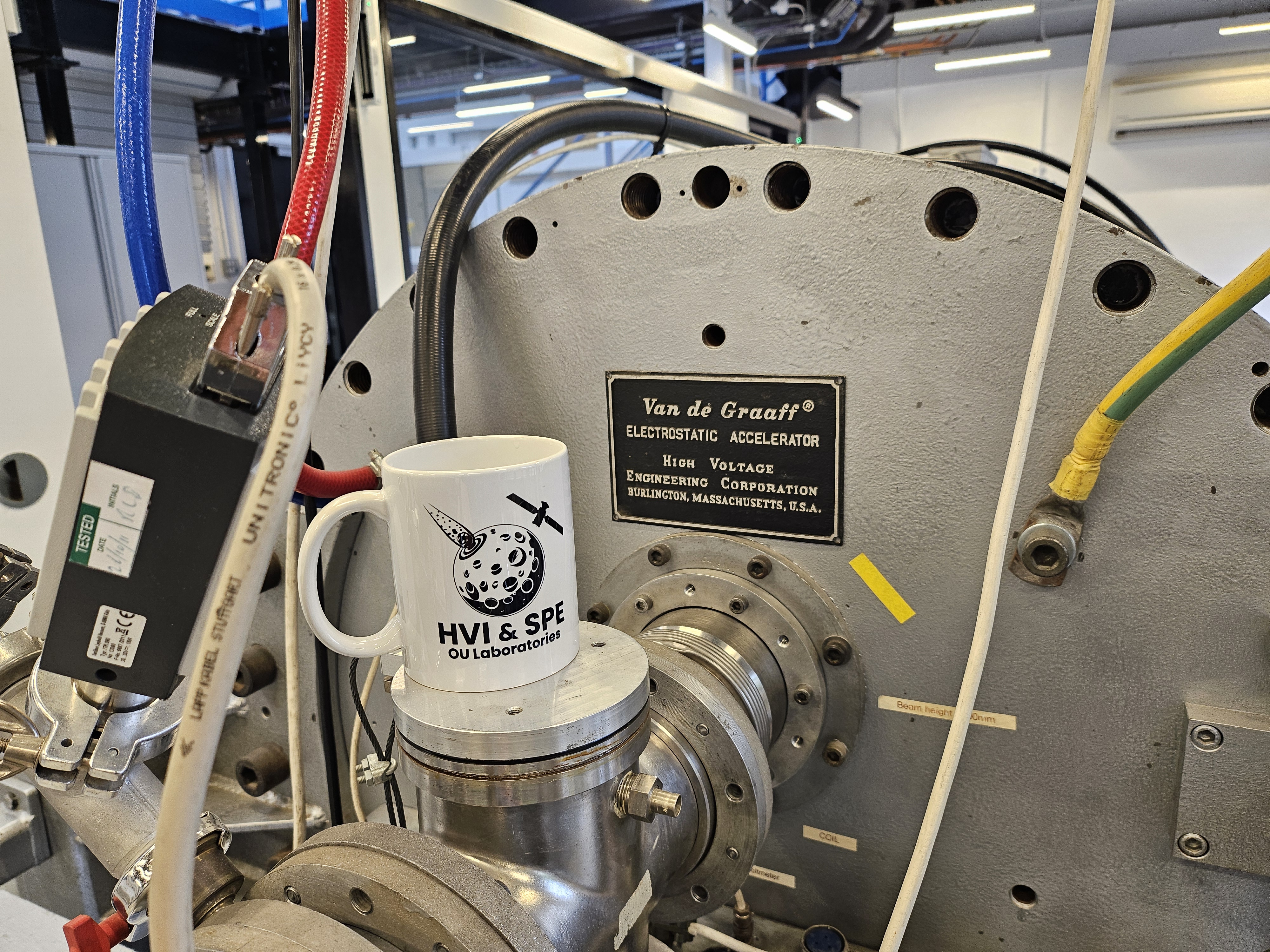 Photo of the Van de Graaff Dust Accelerator