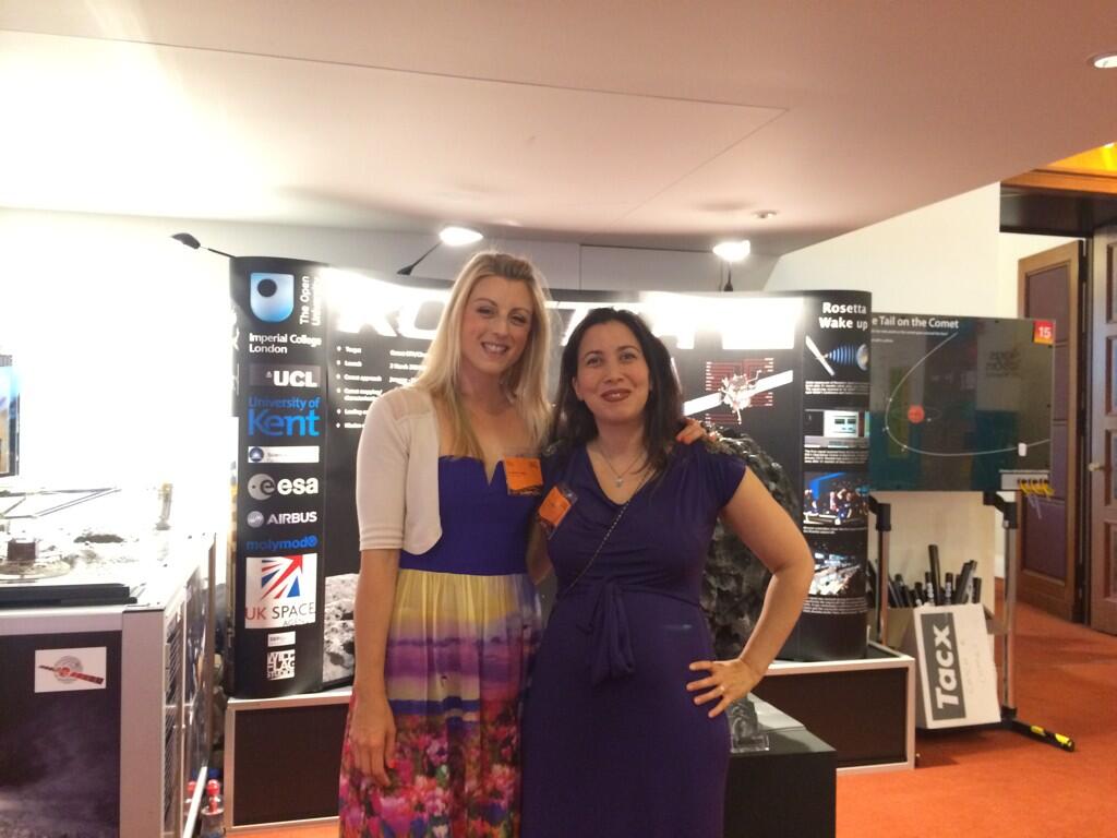 Natalie and Leah, the organisers.
