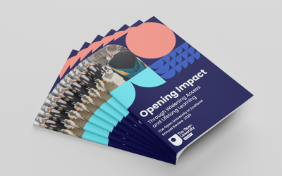 A pile of OU in Scotland Annual Review 2025 publications