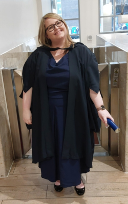 OU graduate Catriona Anderson