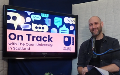 Kevin from the OU in Scotland's Student Recruitment and Support Team