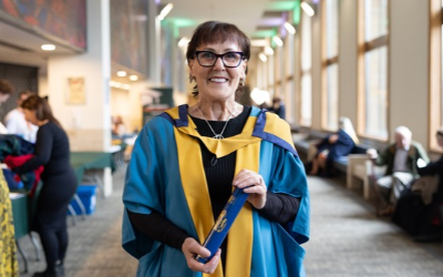 OU honorary graduate Marlyn Somers