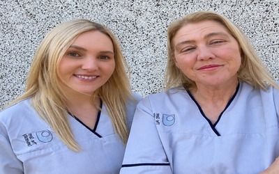 Rachael Stirling and Jill Wardrop