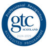 GTCS Professional Recognition Accredited programme digital badge  