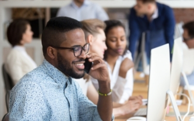 People in an office