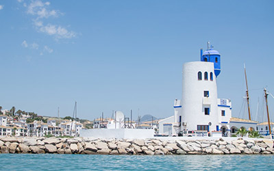 A coastal landscape