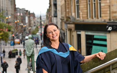 Open University graduate Soraya Macdonald - photo by Julie Howden