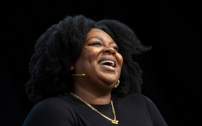 Candice Carty-Williams at Edinburgh International Book Festival. Credit - Pako Mera