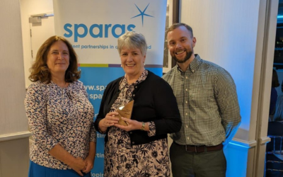 Eve Lewis, Director of sparqs, Diane Butler, OU Associate Dean of STEM and Andrew Potter, OU Deputy Associate Dean of STEM