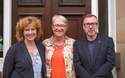 Kate Signorini, Susan Stewart and Martin Boyle