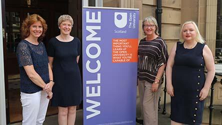 Kate Signorini, Shona Littlejohn, Susan Stewart and Marie Hendry