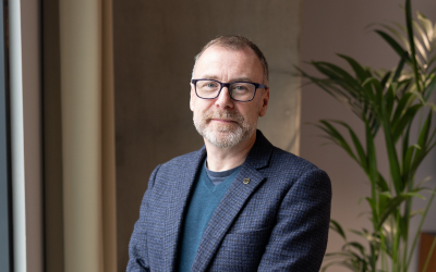OU in Scotland Principal Martin Boyle - photo by Kathryn Tuckerman.