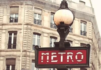 Paris Metro sign