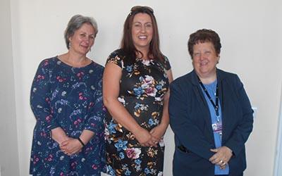 Rosanna Ware, Laura McHarrie and Lillian Cringles