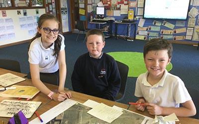 Tomintoul Primary School pupils