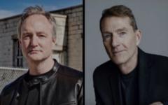 Lee Child and Andrew Child