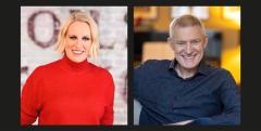 Steph McGovern (left) and Jeremy Vine (right)