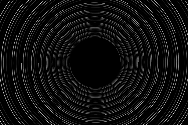 Abstract design element spiral circle sound wave vector dots halftone spiral