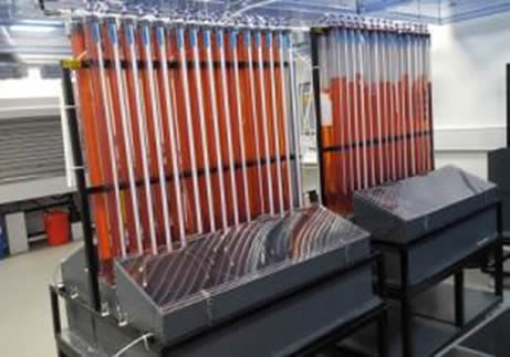Large anaerobic biodegradability equipment in a lab