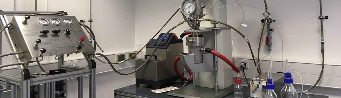 Astrobiology lab containing various connected science equipment