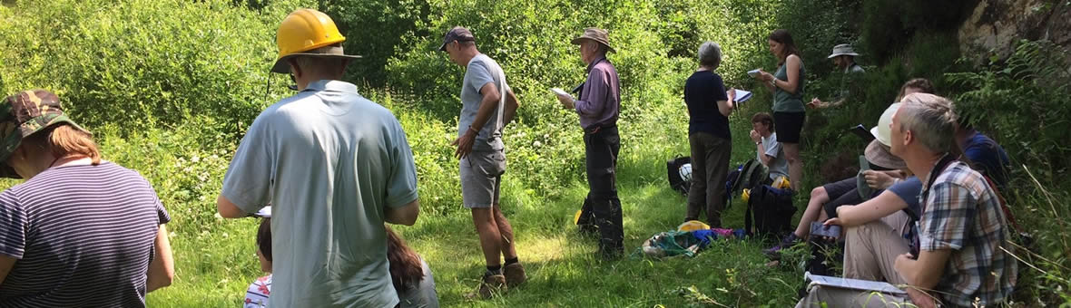 Staff Tutors and Associate Lecturers - students and academics conducting an enviromental survey.
