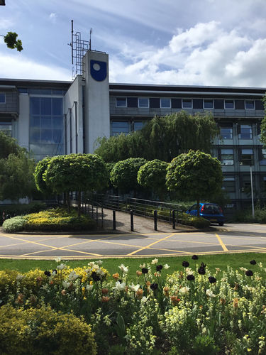 Berrill Building on the Open University campus