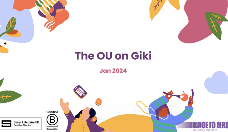 Video preview: The OU on Giki