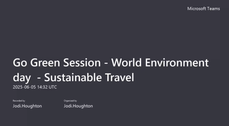 Video thumbnail: Go Green Session