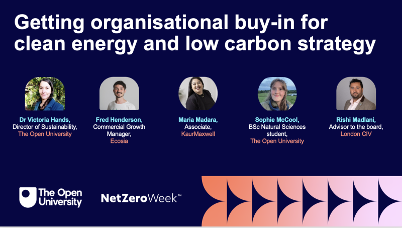 Net Zero Week event 2026