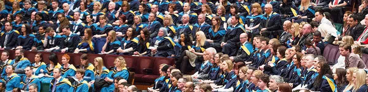 Sea of graduates