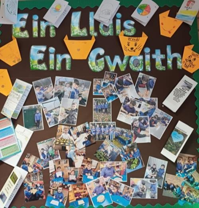 Pupils participating in nurture activities