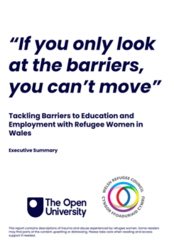 Empowering Refugee Women summary report cover