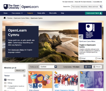 Gwefan OpenLearn