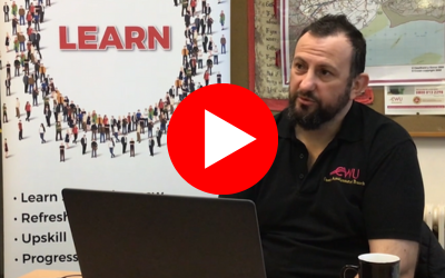 Screenshot of a video