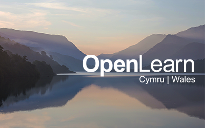 OpenLearn Cymru/ Wales logo