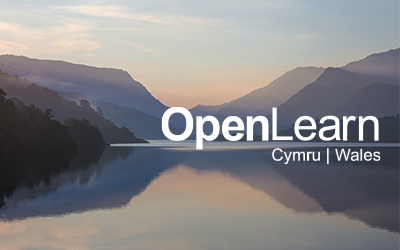 Graphic for OpenLearn Wales website