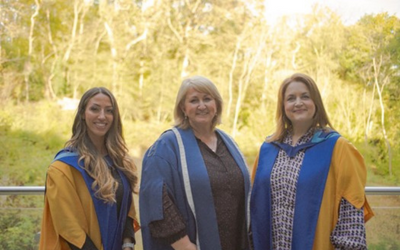 Dr Sabrina Cohen-Hatton, Louise Casella and Ruth Jones