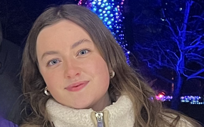 Erin, myfyriwr y Brifysgol Agored